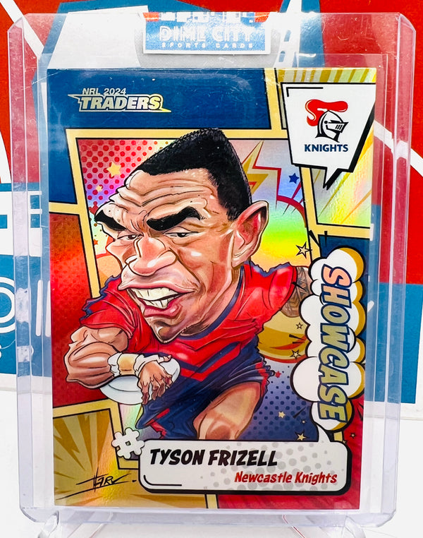NRL Traders 2024 Showcase Caricatures Case Card #/60