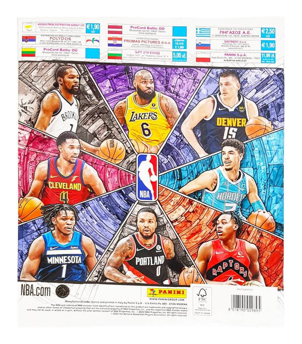 Panini NBA 2022-23 Sticker Collection Album