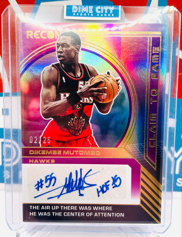 Panini Recon 2022-23 Claim to Fame Autograph #/25