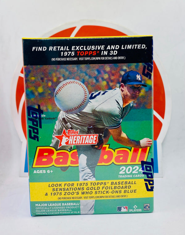 Topps Heritage 2024 MLB Blaster Box