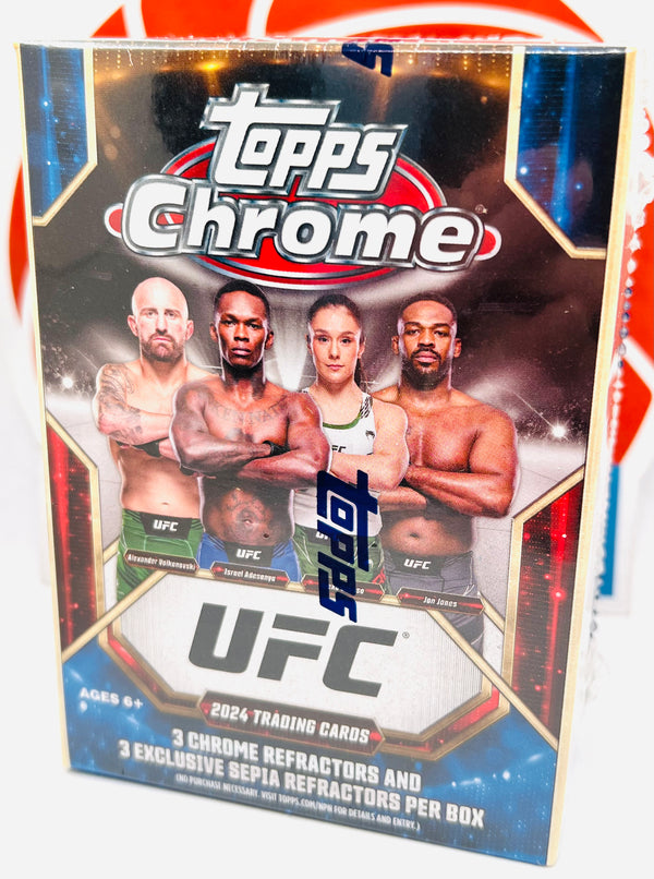 Topps Chrome UFC 2024 Blaster Box