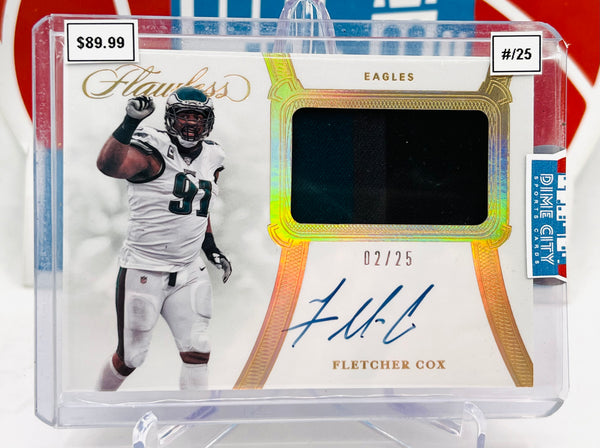 Panini Flawless 2020 Game Used Patch Autograph #/25