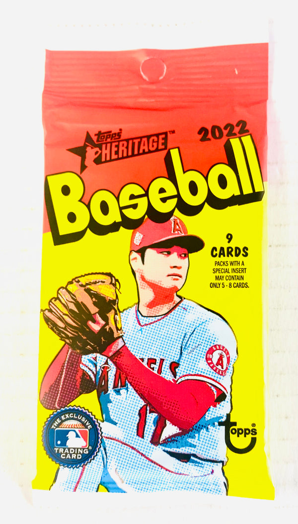 Topps Heritage 2022 MLB Retail Pack