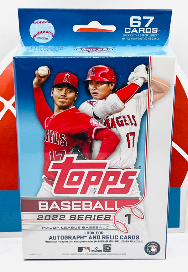 Topps MLB 2022 Series 1 Hanger Box