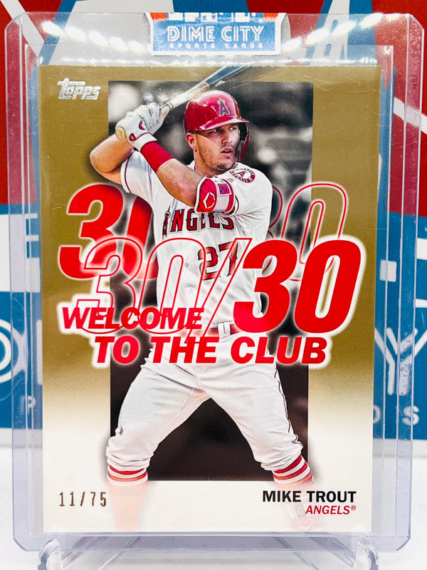 Topps 2023 Welcome to the club #/75