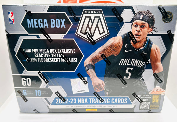 Panini Mosaic NBA 2022-23 Mega Box (Green Fluorescent)