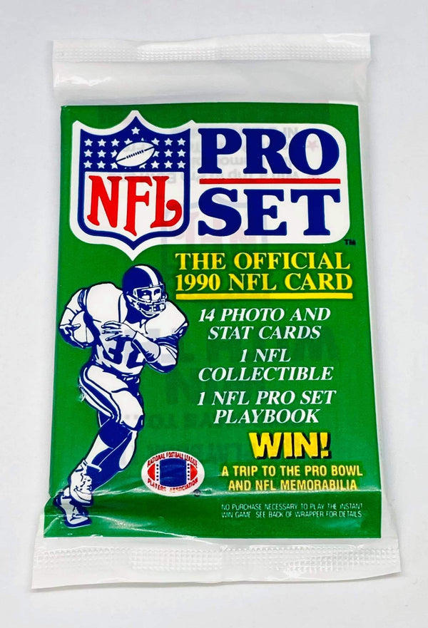 NFL Pro Set 1990 pack