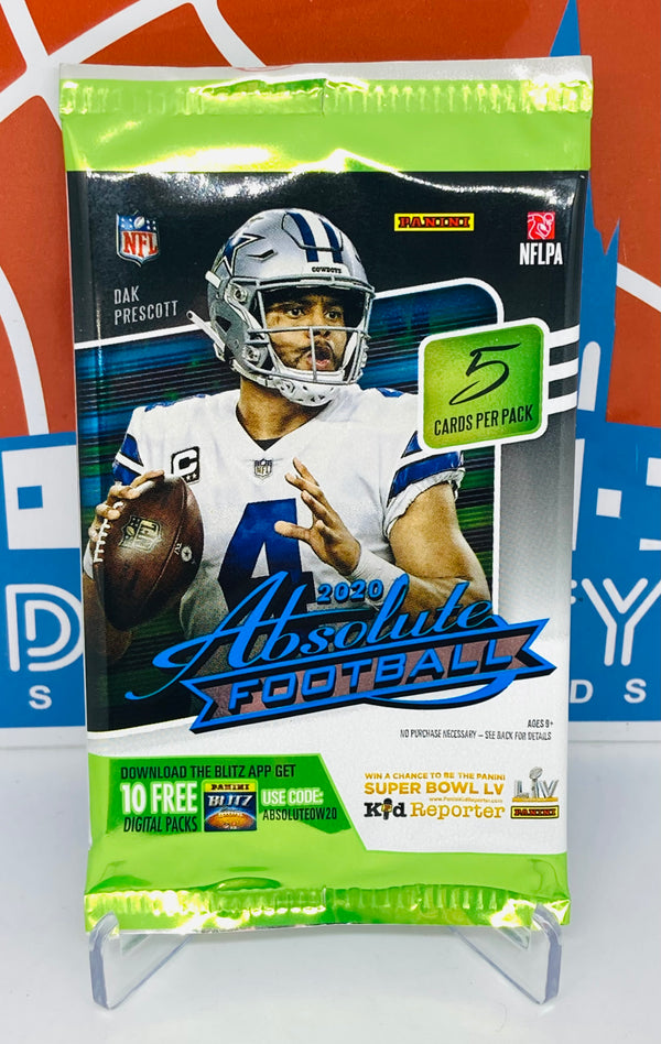 Panini Absolute NFL 2020 Gravity Feed Pack