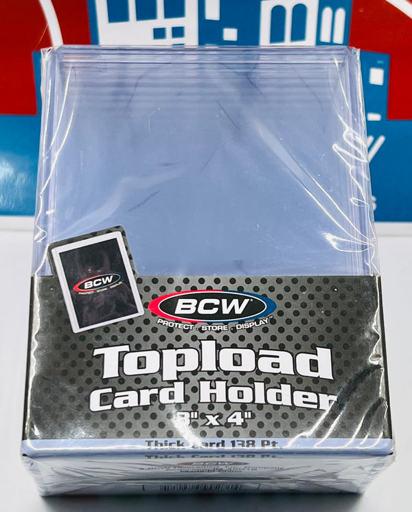 BCW Toploaders (Clear 138PT size 10s)