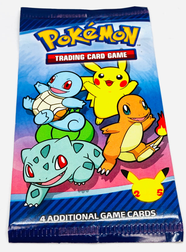Pokemon 25th Anniversary Limited edition sealed pack