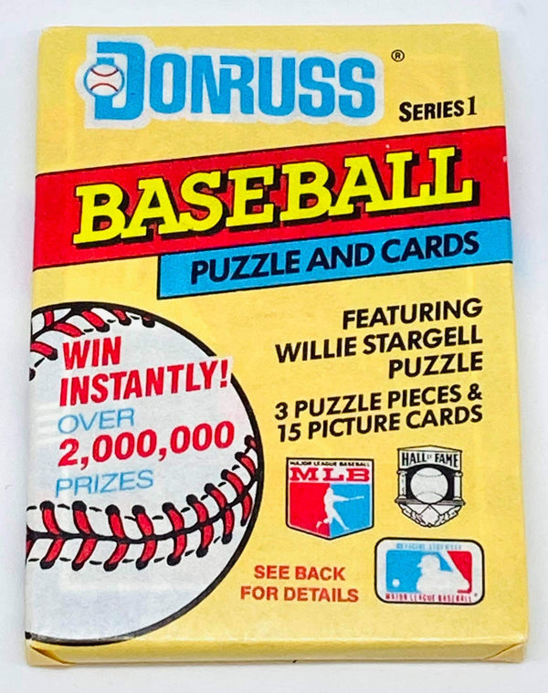Donruss 1991 Series 1 Baseball Pack