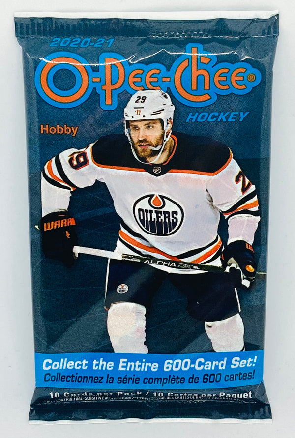 Upper Deck O Pee Chee 2020-21 Hobby Pack (10 Cards)