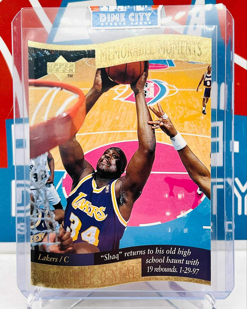 Upper Deck 1997 Memorable Moments Die Cut