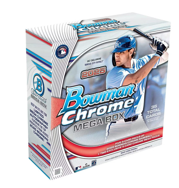 Topps Bowman Chrome MLB 2025 Mega Box