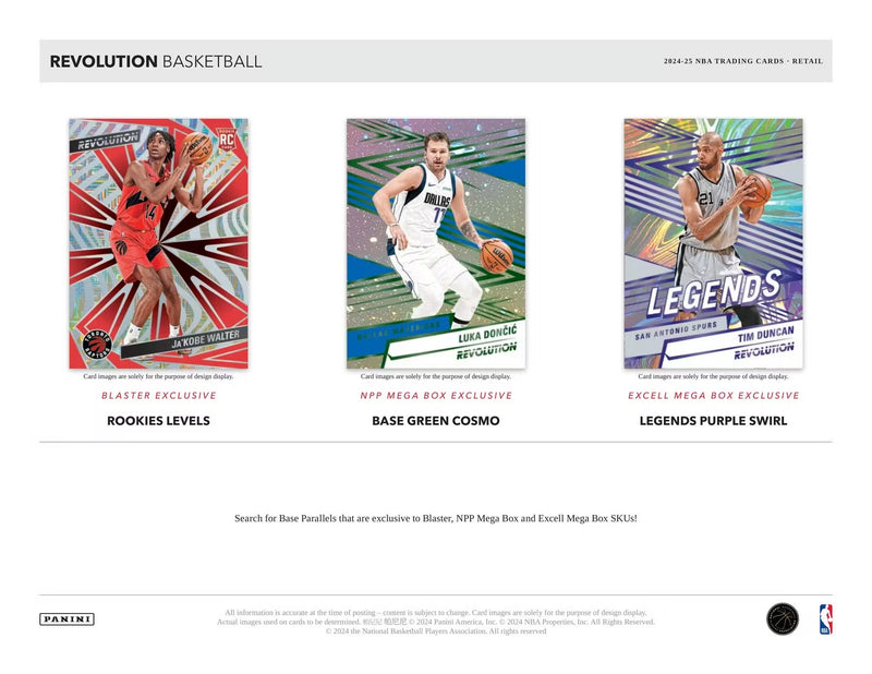 Panini Revolution NBA 2024-25 Mega Box