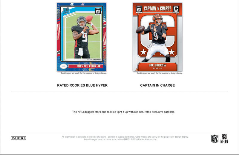 Panini Optic NFL 2024 Retail Box