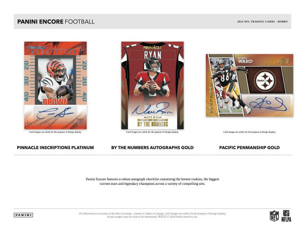 Panini NFL 2024 Encore Hobby Box