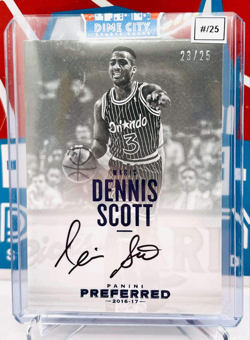 Panini Preferred 2016-17 On Card Autograph #/25