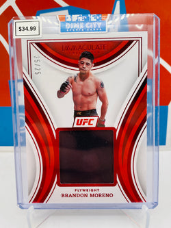 Panini Immaculate 2023 UFC Fighter Worn Patch #/25
