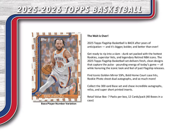 Topps NBA 2025-26 Blaster Box