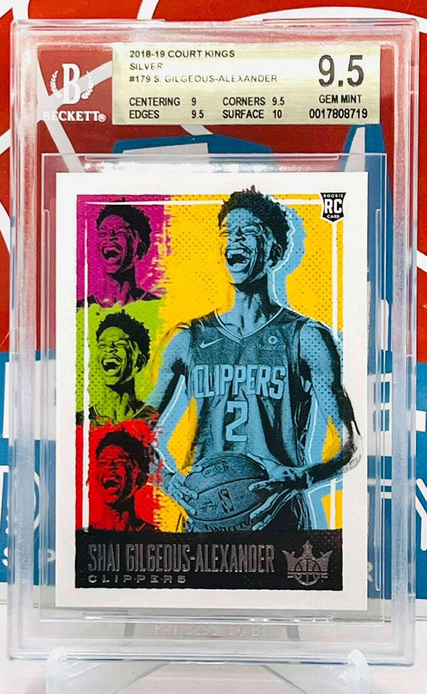 Panini Court Kings 2018-19 Level 3 RC BGS 9.5