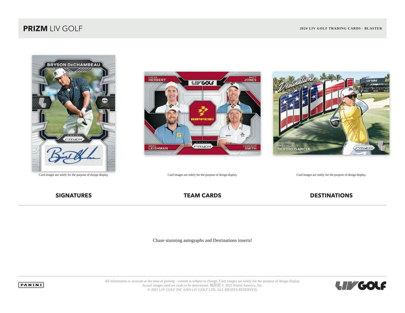 Panini LIV Golf 2024 Blaster Box