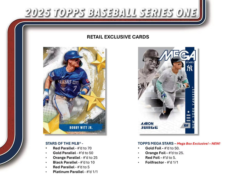 Topps 2025 Series One MLB Hanger Box