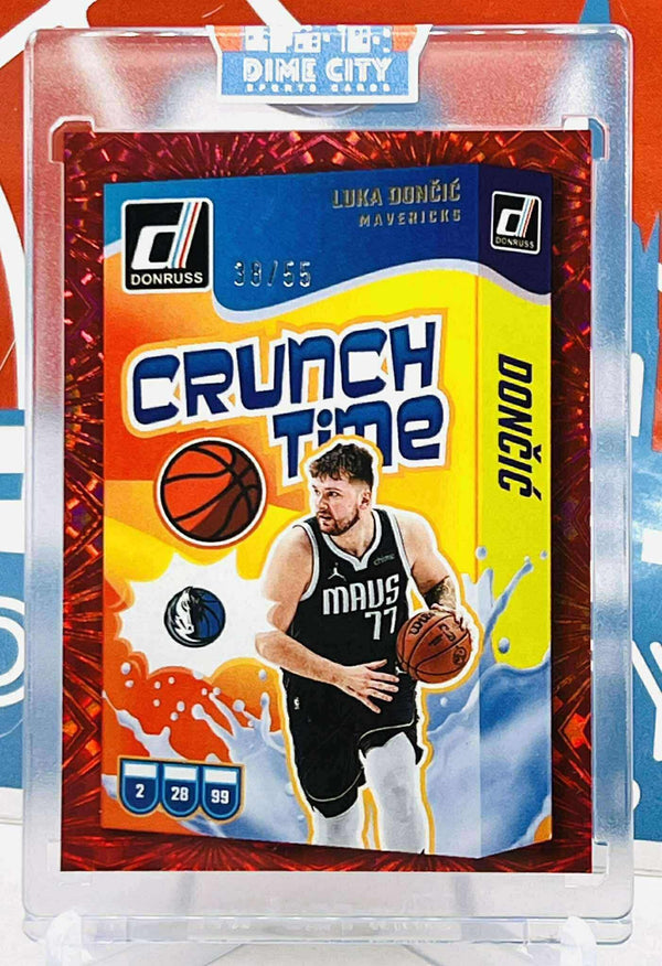 Panini Donruss 2023-24 Crunch Time Red Fireworks  #/55