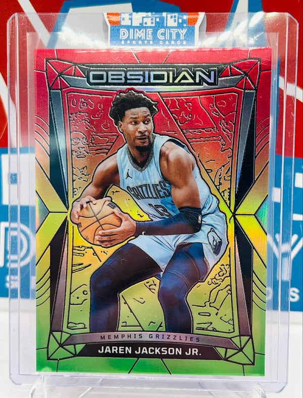 Panini Obsidian 2023-24 Neon Flood Prizm #/75