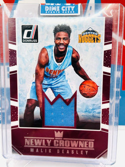 Panini Donruss 2016-17 Newly Crowned Player Worn RC Patch