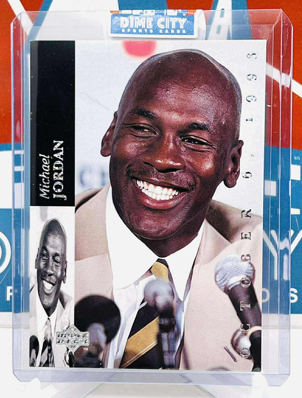 Upper Deck 1994 MJR1 Retirement Card