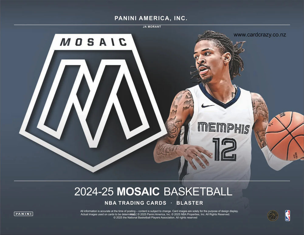 Panini Mosaic NBA 2024-25 Blaster Box – Dime City Sports Cards