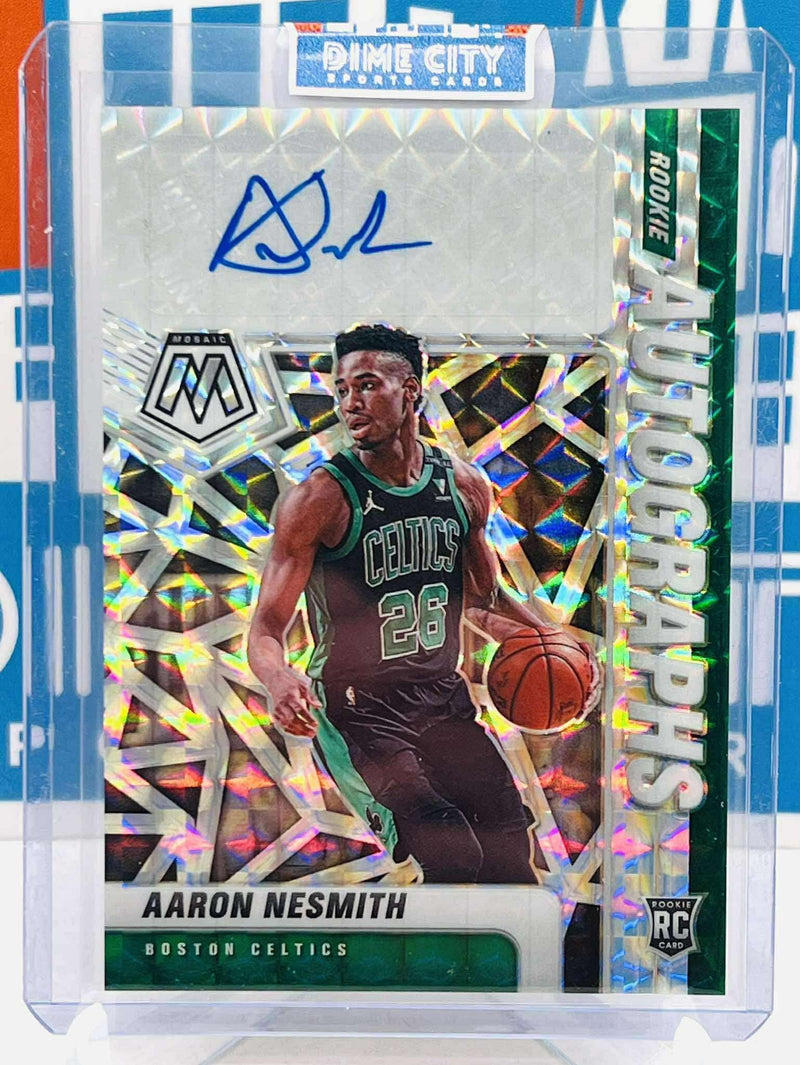 Panini Mosaic 2020-21 Silver Mosaic Rookie Autographs