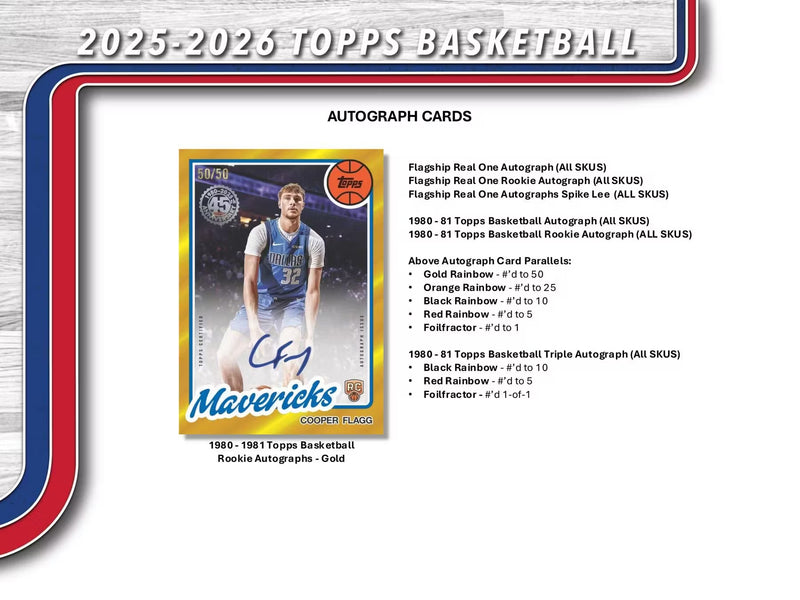 Topps NBA 2025-26 Blaster Box