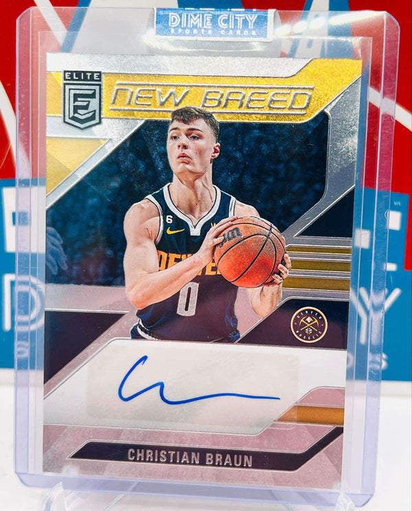 Panini Elite 2023-24 New Breed Autograph