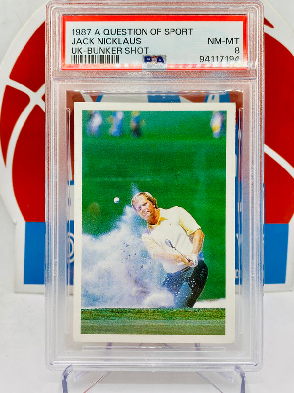 A Question Of Sport 1987 UK - Bunker Shot PSA8