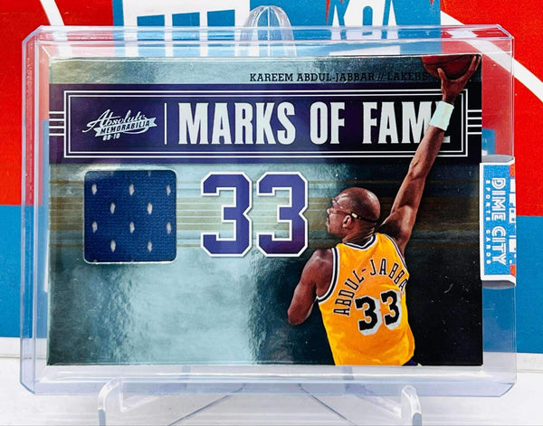 Panini Absolute 2009-10 Marks of Fame Game Used Patch #/100