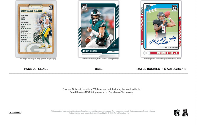 Panini Optic NFL 2024 Retail Box