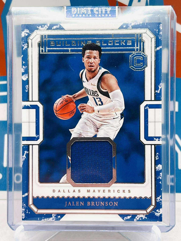 Panini Cornerstones 2018-19 Building Blocks Player Worn Rookie Patch