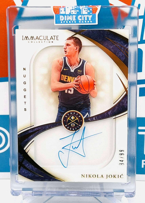 Panini Immaculate 2019-20 Shadowbox Signatures #/99
