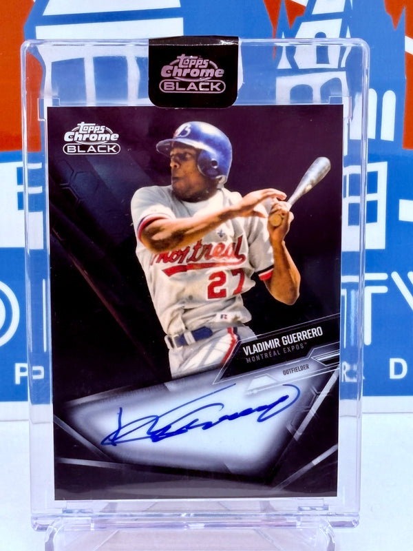 Topps Chrome Black 2021 On Card Autograph