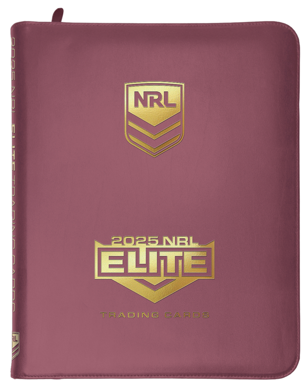 NRL 2025 Elite Album With Numbered Card