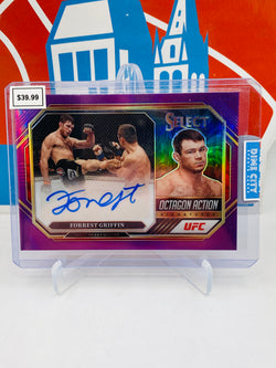 Panini Select 2023 Octagon Action Signatures #/49