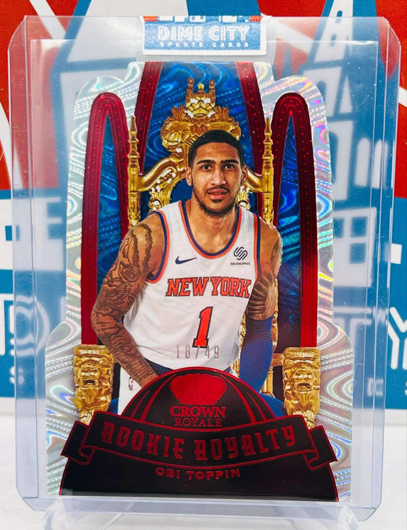 Panini Crown Royale 2020-21 Rookie Royalty Die Cut #/49