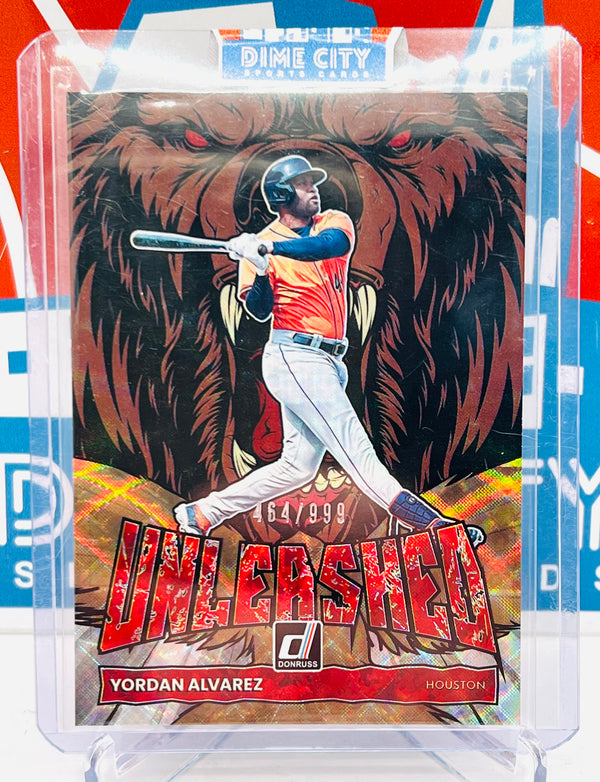 Panini Donruss MLB 2022 Unleashed Insert Parallel #/999