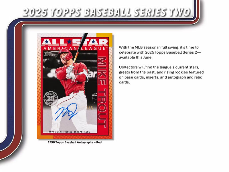 Topps MLB 2025 Series 2 Blaster Box