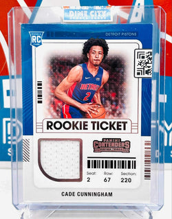 Panini Contenders 2021-22 Rookie Ticket Patch