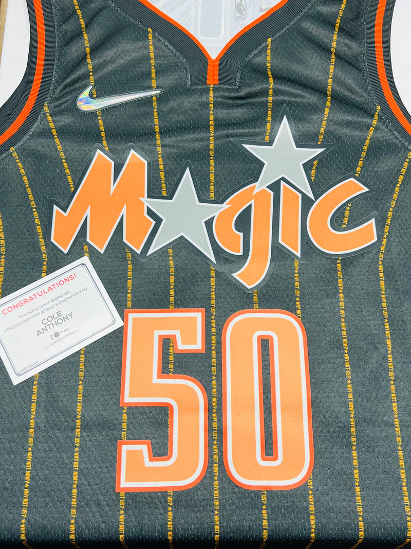 Fanatics 75th Anniversary NBA Officially Licensed Magic Mixtape Signed Jersey (From His rookie Year)