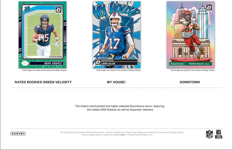 Panini Optic NFL 2024 Retail Box