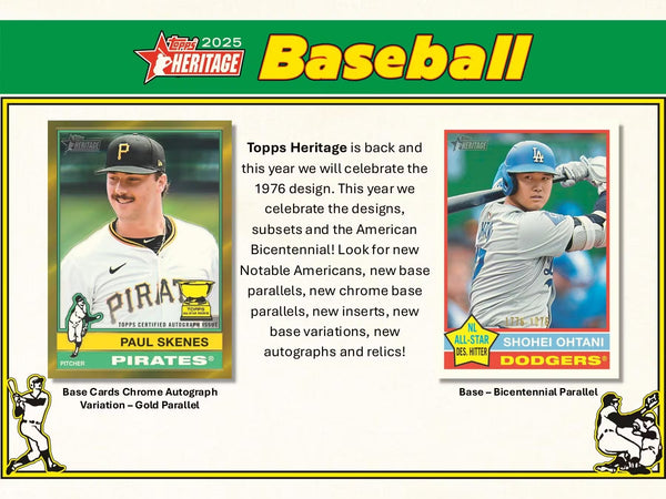 Topps Heritage MLB 2025 Blaster Box